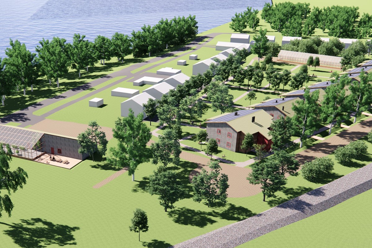 Pre-study for planning and construction of an urban ecovillage in Östersund