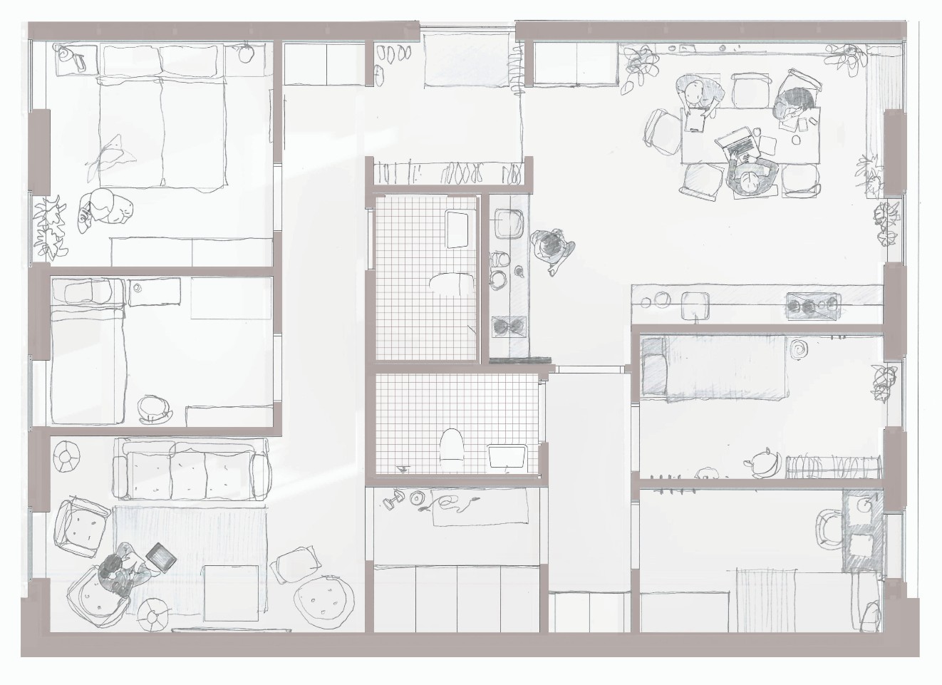 The new layout of the KTH Live-in Lab Testbed KTH 3.0.