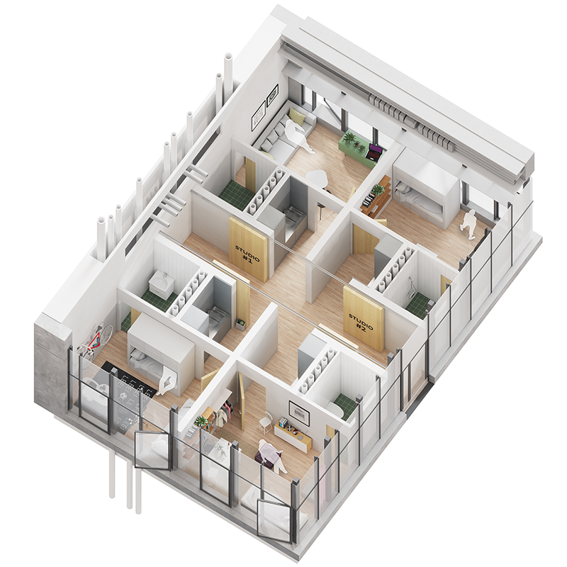 Plan 1, Testbed KTH