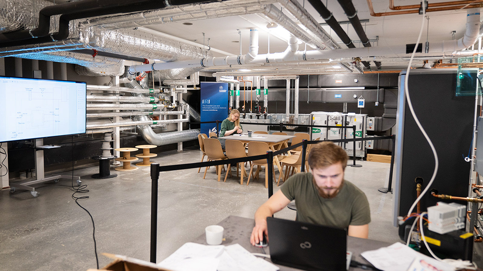 Research facility in the basement of testbed KTH